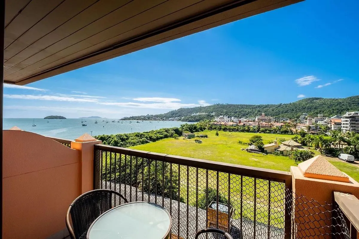 شقة فندقية Florianópolis Pe Na Areia No Hotel Jurere Beach Village