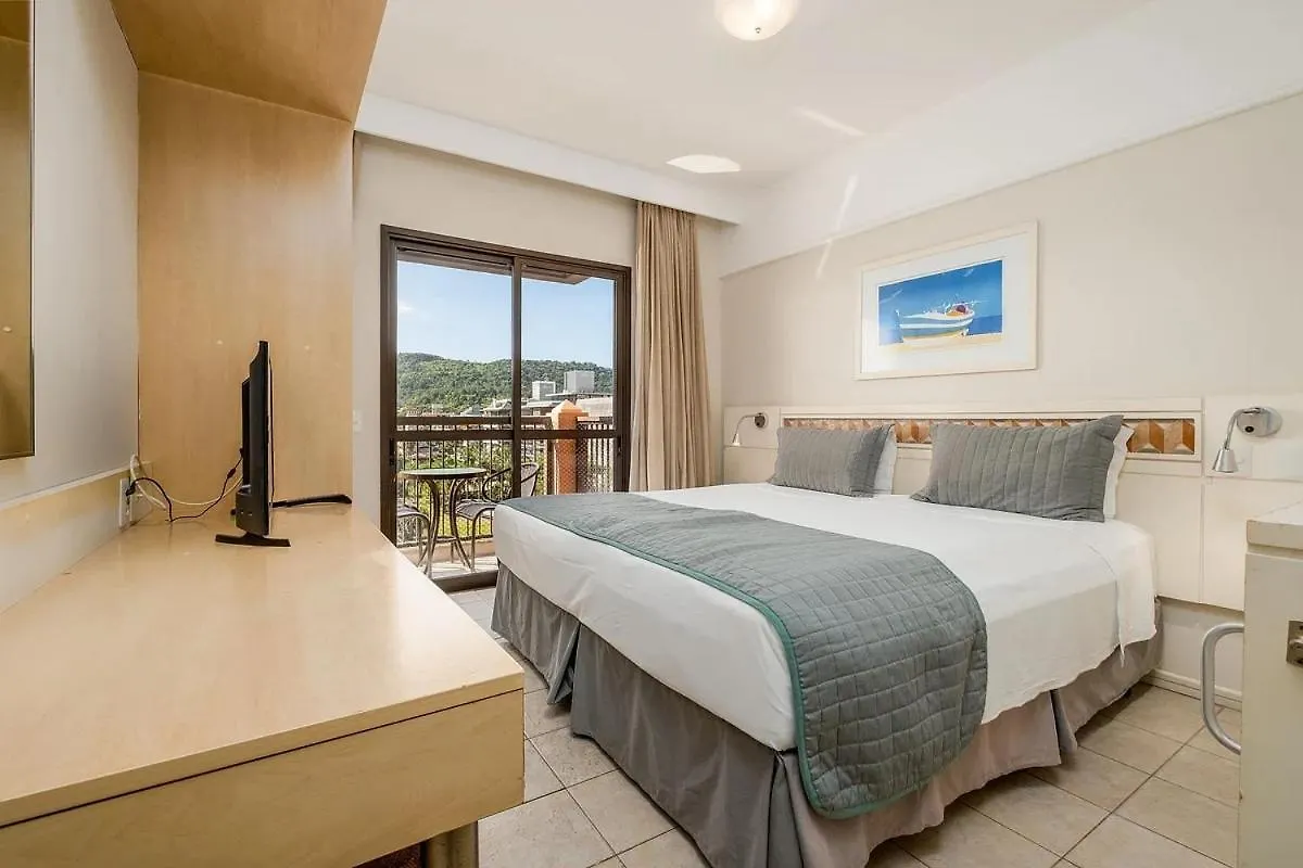 شقة فندقية Florianópolis Pe Na Areia No Hotel Jurere Beach Village
