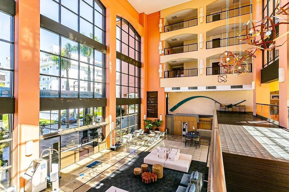 Ξενοδοχείο με διαμερίσματα Pe Na Areia No Hotel Jurere Beach Village Florianópolis Βραζιλία